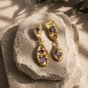 Organic Amethyst Gold